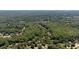 Overhead view of a neighborhood nestled among lush trees, showcasing the serene and private setting of the community at 161 Forestview Dr, Suwanee, GA 30024