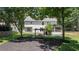 Spacious backyard with swing set, perfect for relaxation and outdoor activities at 161 Forestview Dr, Suwanee, GA 30024