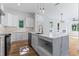 Bright kitchen featuring stainless steel appliances, granite countertops, and a large island at 1835 Taylor Ave, East Point, GA 30344