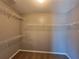 Spacious walk-in closet with wire shelving, offering ample storage space at 285 Fieldview Ln, Covington, GA 30016