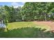 Expansive backyard with lush green lawn offers plenty of space for outdoor activities at 3845 Overlake Dr, Cumming, GA 30041