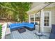 Inviting deck area with comfortable seating offers a relaxing outdoor space at 3845 Overlake Dr, Cumming, GA 30041
