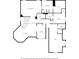 Detailed floor plan showcasing the layout of a two-story home with multiple bedrooms and bathrooms at 3845 Overlake Dr, Cumming, GA 30041