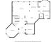 Detailed floorplan of the home layout, showcasing the kitchen, living room, and bedrooms at 3845 Overlake Dr, Cumming, GA 30041