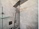 Luxurious walk-in shower featuring multiple shower heads and modern tile design at 3845 Overlake Dr, Cumming, GA 30041