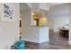 Open concept view of the kitchen and dining room from the living area at 3275 Lenox Ne Rd # 413, Atlanta, GA 30324