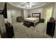 Spacious Primary bedroom with a seating area and neutral carpet at 345 Annslee Circle Cir, Loganville, GA 30052