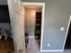 Walk-in closet with carpet, storage shelving, and clothing rod at 345 Annslee Circle Cir, Loganville, GA 30052