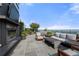 Relaxing outdoor terrace featuring comfortable seating, a fireplace, and open views at 3630 Peachtree Ne Rd # 2706, Atlanta, GA 30326