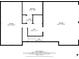 Floorplan shows basement-level storage and the dimensions of the two-car garage at 80 Jacob Trl, Rockmart, GA 30153