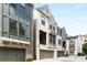 Three-story townhomes with garages in a modern neighborhood at 506 Broadview Ne Pl, Atlanta, GA 30324