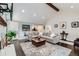 Inviting living area with fireplace, comfortable seating, and elegant hardwood flooring at 350 Lamplighter Se Ln, Marietta, GA 30067