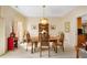 Elegant dining room with natural light and stylish decor, perfect for entertaining at 4063 Penhurst Dr, Marietta, GA 30062