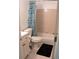 Bathroom with shower/tub, toilet, and vanity at 4814 Delgado Dr Sw, Lilburn, GA 30047