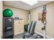 Basement gym featuring modern exercise equipment and neutral paint at 120 Timbervalley Ln, Lawrenceville, GA 30043