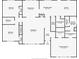 Floor plan displaying the bedrooms, bathrooms, living room, dining room, breakfast nook, kitchen, and foyer at 120 Timbervalley Ln, Lawrenceville, GA 30043