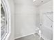 Walk-in closet with a window, offering plenty of room for storage and organization with provided shelving at 2438 Suwanee Pointe Dr, Lawrenceville, GA 30043