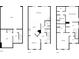 Floor plan showing the layout of the home including the room, utility, garage, and hall at 2438 Suwanee Pointe Dr, Lawrenceville, GA 30043