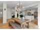 Open concept living area with a dining area, kitchen, and living room at 3278 Shakerley Park, Douglasville, GA 30135
