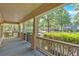Spacious covered front porch, perfect for relaxing and enjoying the view of the neighborhood at 3278 Shakerley Park, Douglasville, GA 30135