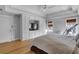 Spacious main bedroom with built-in storage, tray ceiling, and natural light at 3278 Shakerley Park, Douglasville, GA 30135