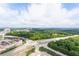 Overhead scenery showing nearby lush green space and local buildings at 3445 Stratford Ne Rd # 3403, Atlanta, GA 30326