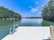 Picturesque view from the dock, showcasing the calm lake and lush green shoreline at 7560 Island Mill Rd, Acworth, GA 30102