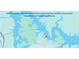 Map of Lake Allatoona with location highlighted, 270 miles of shoreline and more than 12,000 acres of water at 7560 Island Mill Rd, Acworth, GA 30102
