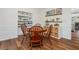 Bright playroom with wood flooring, wooden table and chairs with shelving at 3375 Rivendell Ct, Roswell, GA 30075