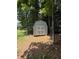 Backyard shed for extra storage with convenient double door and natural light access at 3545 Manchester Dr, Lawrenceville, GA 30044