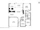 Detailed floor plan highlighting room dimensions and layout of the home at 6755 Waveland Dr, Cumming, GA 30040