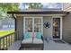 Spacious back deck with seating, perfect for enjoying the outdoors at 70 Maplewood Ln, Acworth, GA 30101