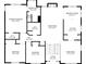 Detailed floor plan showcasing the layout of the home, including dimensions of each room at 70 Maplewood Ln, Acworth, GA 30101