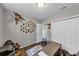 Office features wood floors, natural light, and ample storage at 70 Maplewood Ln, Acworth, GA 30101