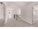 Hallway with railing at 1821 Lacebark Elm Way, Lawrenceville, GA 30045