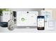 A group of smart home appliances at 1821 Lacebark Elm Way, Lawrenceville, GA 30045