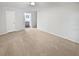 Spacious bedroom featuring neutral carpet and attached bathroom, making a private retreat at 501 Vicksburg Pl, Atlanta, GA 30350