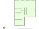 Basement floor plan with dimensions noted at 521 Andes Ln, Canton, GA 30114
