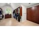 Spacious walk-in closet with custom shelving and ample storage for clothes and accessories at 1691 Holcomb Lake Rd, Marietta, GA 30062