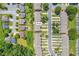 Aerial view highlighting the home's location within the neighborhood at 176 Oak Green Dr, Lawrenceville, GA 30044