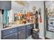 Full bathroom with double sink vanity and lots of room for storage and decor at 176 Oak Green Dr, Lawrenceville, GA 30044