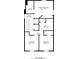 Layout of the second floor displays bedrooms and bathroom positions at 639 Ira Sw St, Atlanta, GA 30312