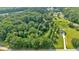Expansive aerial view of lush greenery with a beautiful tree line surrounding the property at 3122 Harmony Rd, Temple, GA 30179