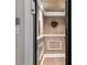 Residential elevator featuring wood paneling, modern trim, and functional design at 117 Via Roma, Woodstock, GA 30188
