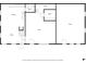 Detailed floor plan showcasing the layout of the office, kitchen, bathroom and main living areas at 220 Gamble Dr, Carrollton, GA 30116