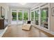 Bright sun room filled with natural light and perfect for relaxation or as an office at 4435 Pemberton Cv, Johns Creek, GA 30022