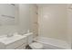 Full bathroom featuring a vanity and tub shower with white tile at 4748 Carson Sw Pass, Atlanta, GA 30331