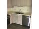Kitchen with stainless steel appliances and white cabinets at 3186 Kingswood Gln, Decatur, GA 30034