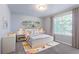 Cozy bedroom with plush carpet, soft color palette, and playful decor, ideal for a room at 4968 Windsor Downs Ln, Decatur, GA 30035