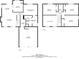 Main floor and upstairs floor plan showing bedrooms, bath, and closets at 4968 Windsor Downs Ln, Decatur, GA 30035